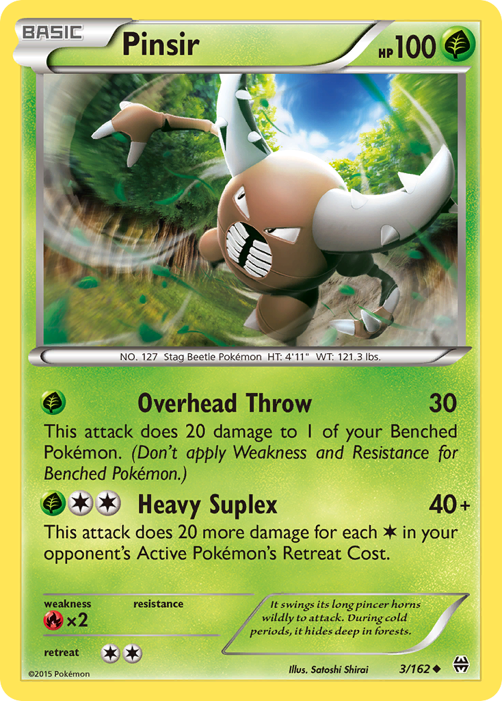 Pinsir (3/162) [XY: BREAKthrough] | Good Games North