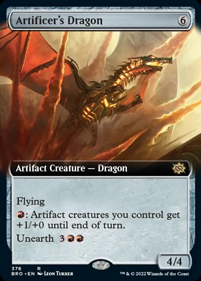 Artificer's Dragon (Extended Art) [The Brothers' War] | Good Games North