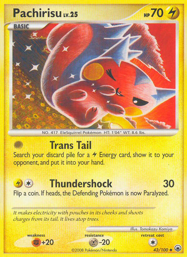 Pachirisu (43/100) [Diamond & Pearl: Majestic Dawn] | Good Games North