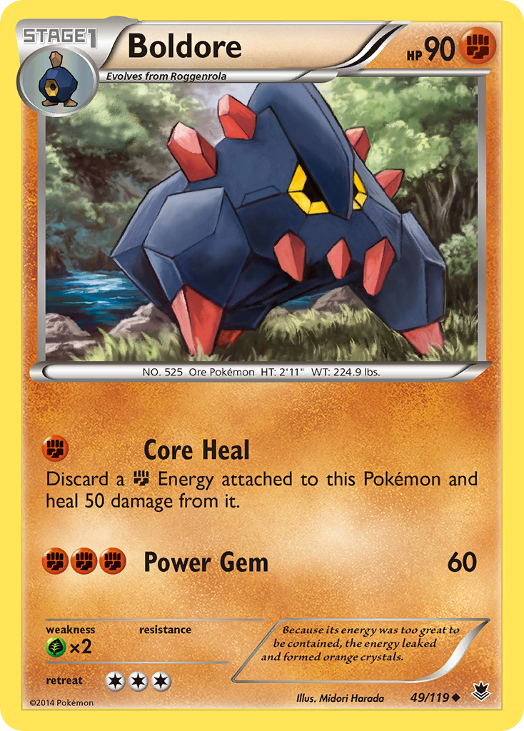 Boldore (49/119) [XY: Phantom Forces] | Good Games North