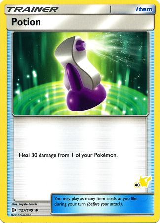 Potion (127/149) (Pikachu Stamp #40) [Battle Academy 2020] | Good Games North