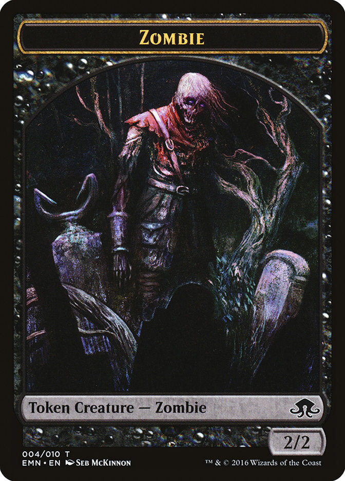 Zombie (004/010) [Eldritch Moon Tokens] | Good Games North