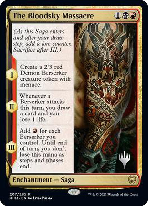 The Bloodsky Massacre [Kaldheim Promo Pack] | Good Games North