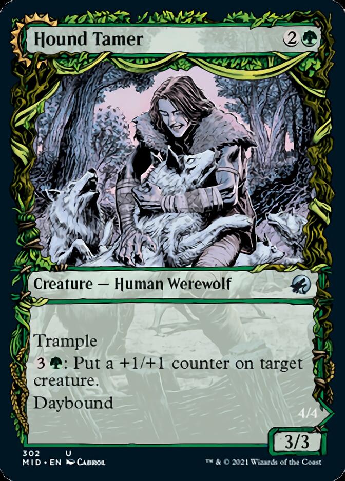 Hound Tamer // Untamed Pup (Showcase Equinox) [Innistrad: Midnight Hunt] | Good Games North