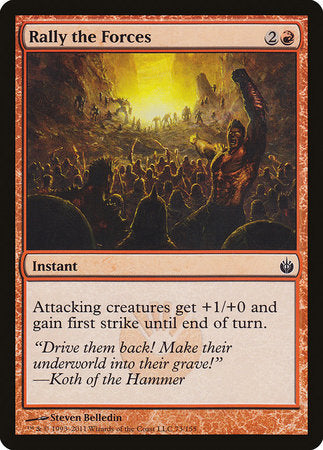 Rally the Forces [Mirrodin Besieged] | Good Games North