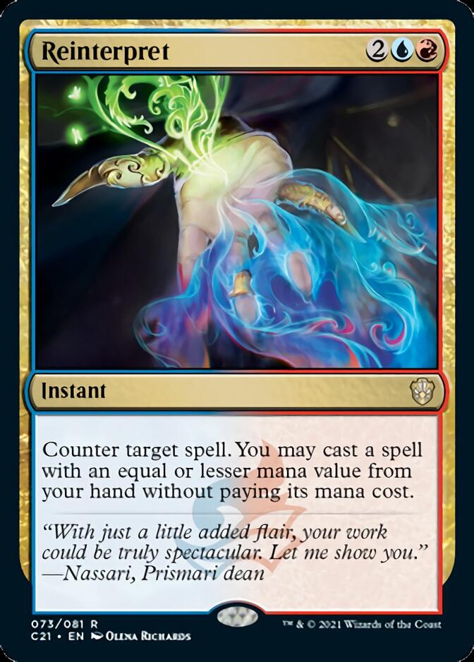 Reinterpret [Commander 2021] | Good Games North