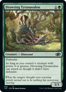 Drowsing Tyrannodon [Jumpstart 2022] | Good Games North