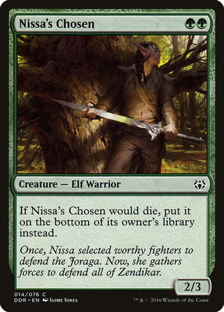 Nissa's Chosen [Duel Decks: Nissa vs. Ob Nixilis] | Good Games North