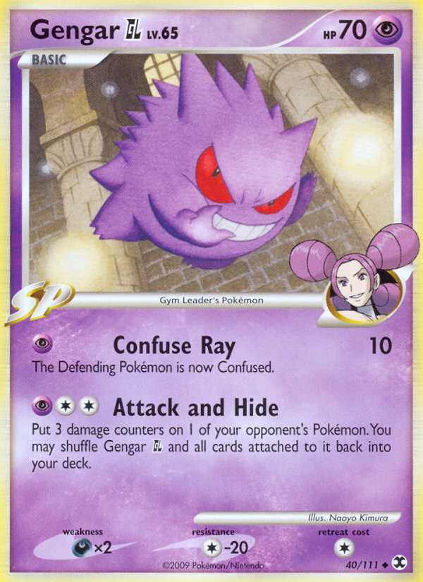 Gengar GL (40/111) [Platinum: Rising Rivals] | Good Games North