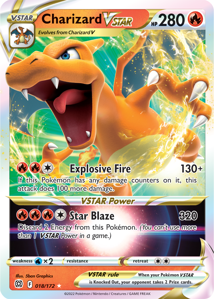 Charizard VSTAR (018/172) [Sword & Shield: Brilliant Stars] | Good Games North