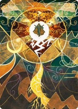 Lightning Bolt Art Card [Strixhaven: School of Mages Art Series] | Good Games North