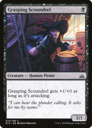 Grasping Scoundrel [Rivals of Ixalan] | Good Games North