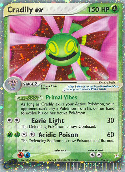 Cradily ex (90/95) [EX: Team Magma vs Team Aqua] | Good Games North