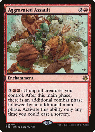 Aggravated Assault [Explorers of Ixalan] | Good Games North