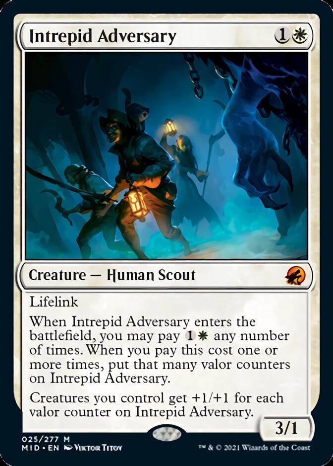 Intrepid Adversary [Innistrad: Midnight Hunt] | Good Games North