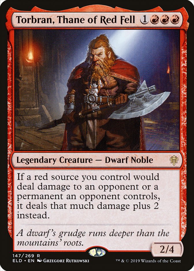 Torbran, Thane of Red Fell [Throne of Eldraine] | Good Games North