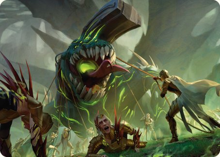 Noxious Assault Art Card [Phyrexia: All Will Be One Art Series] | Good Games North