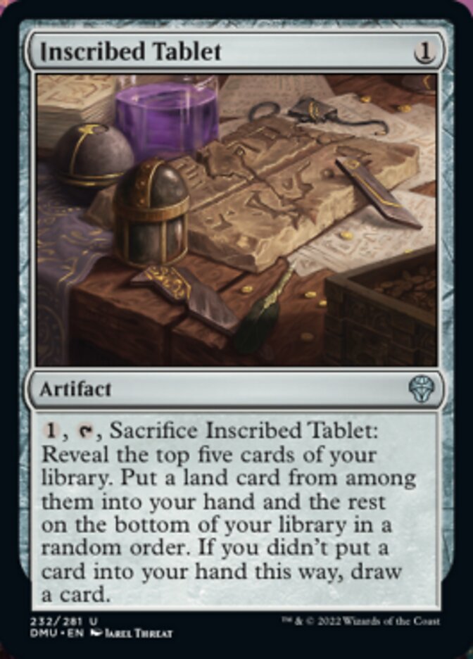 Inscribed Tablet [Dominaria United] | Good Games North