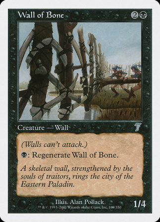 Wall of Bone [Seventh Edition] | Good Games North