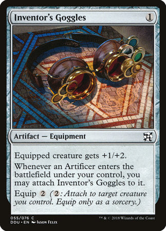 Inventor's Goggles [Duel Decks: Elves vs. Inventors] | Good Games North
