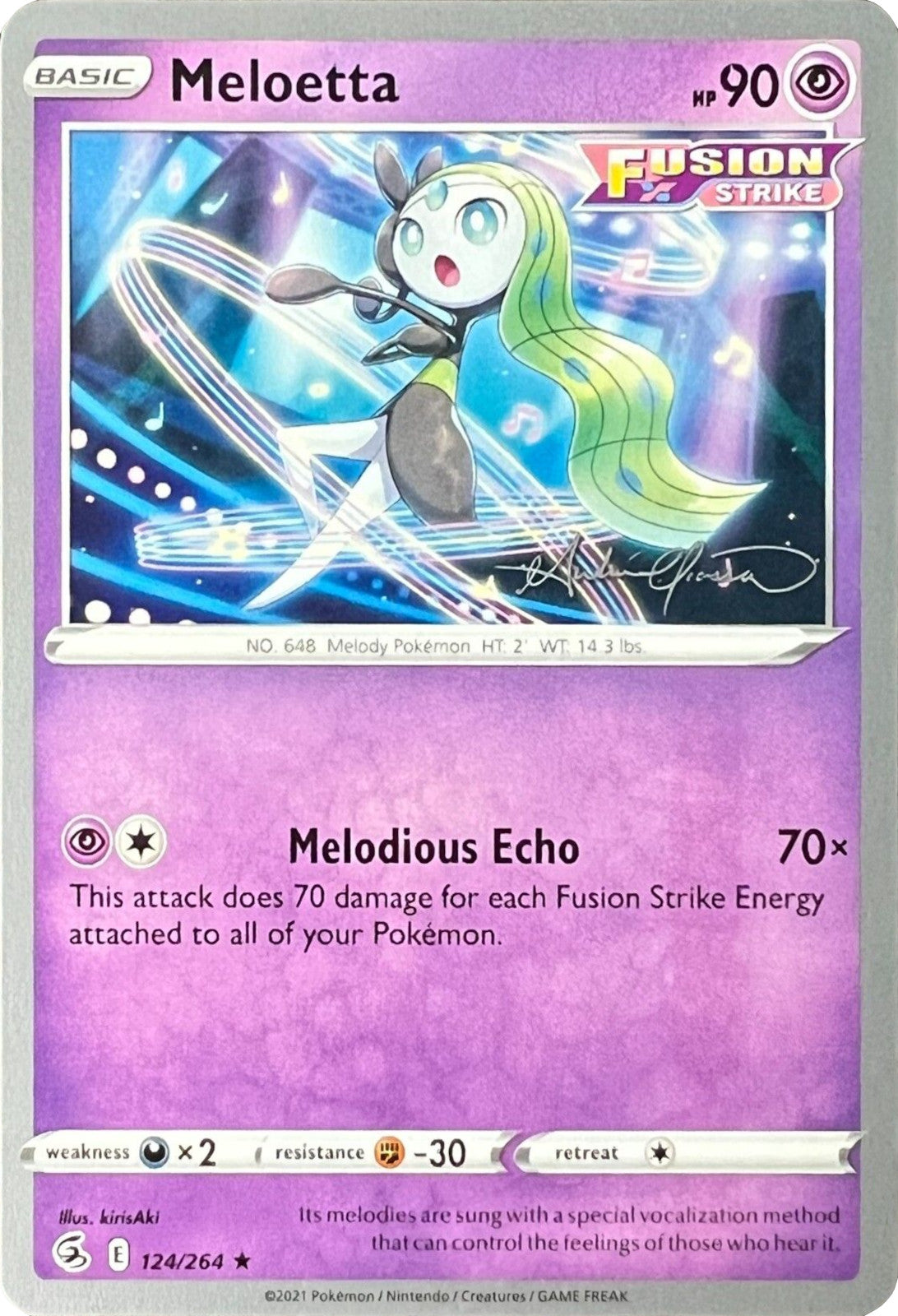 Meloetta (124/264) (The Shape of Mew - Andre Chiasson) [World Championships 2022] | Good Games North