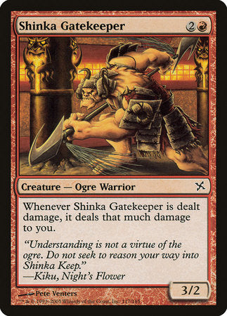 Shinka Gatekeeper [Betrayers of Kamigawa] | Good Games North