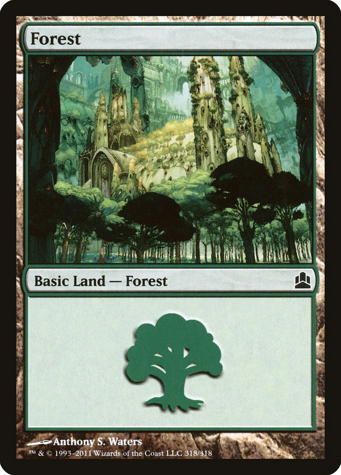 Forest (318) [Commander 2011] | Good Games North