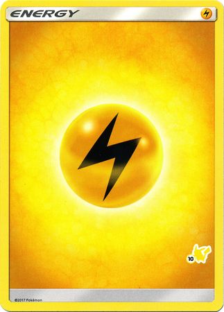 Lightning Energy (Pikachu Stamp #10) [Battle Academy 2020] | Good Games North