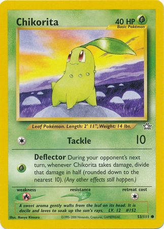 Chikorita (53/111) [Neo Genesis Unlimited] | Good Games North