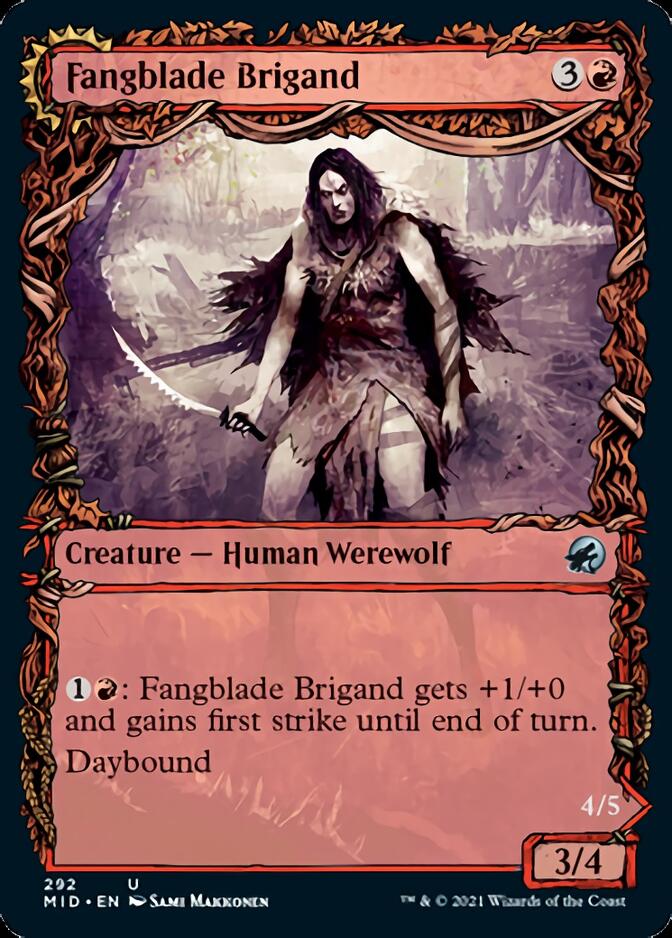 Fangblade Brigand // Fangblade Eviscerator (Showcase Equinox) [Innistrad: Midnight Hunt] | Good Games North
