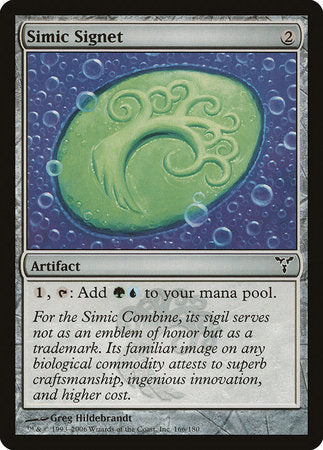 Simic Signet [Dissension] | Good Games North