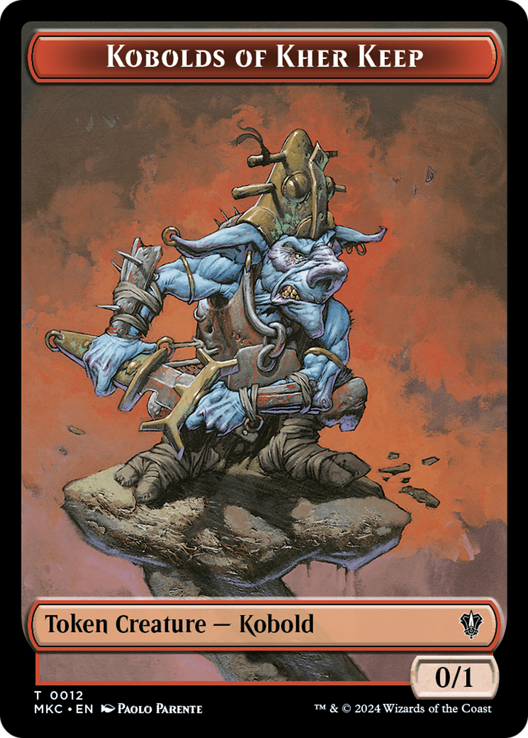 Soldier // Kobolds of Kher Keep Double-Sided Token [Murders at Karlov Manor Commander Tokens] | Good Games North