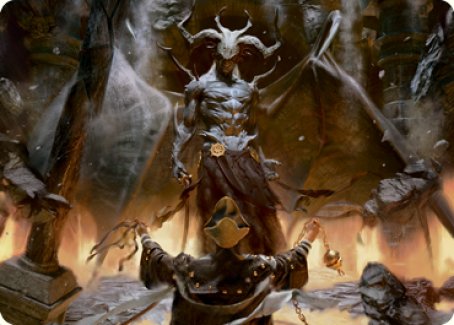 Ormendahl, the Corrupter Art Card [Innistrad: Midnight Hunt Art Series] | Good Games North