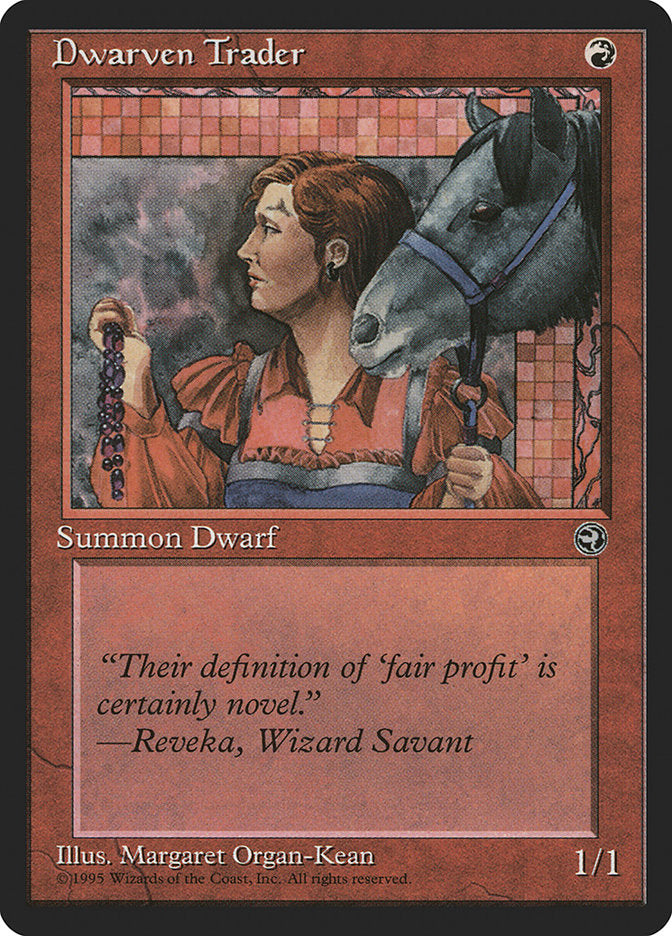 Dwarven Trader (Reveka Flavor Text) [Homelands] | Good Games North