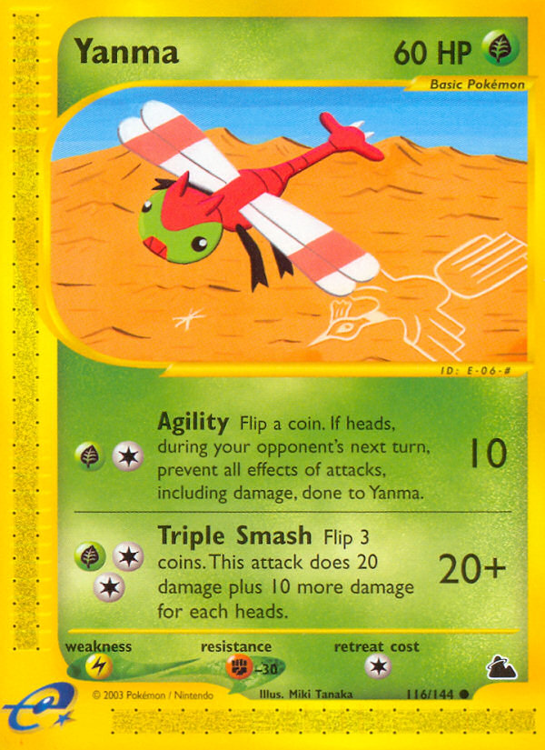 Yanma (116/144) [Skyridge] | Good Games North