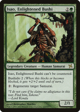 Isao, Enlightened Bushi [Betrayers of Kamigawa] | Good Games North