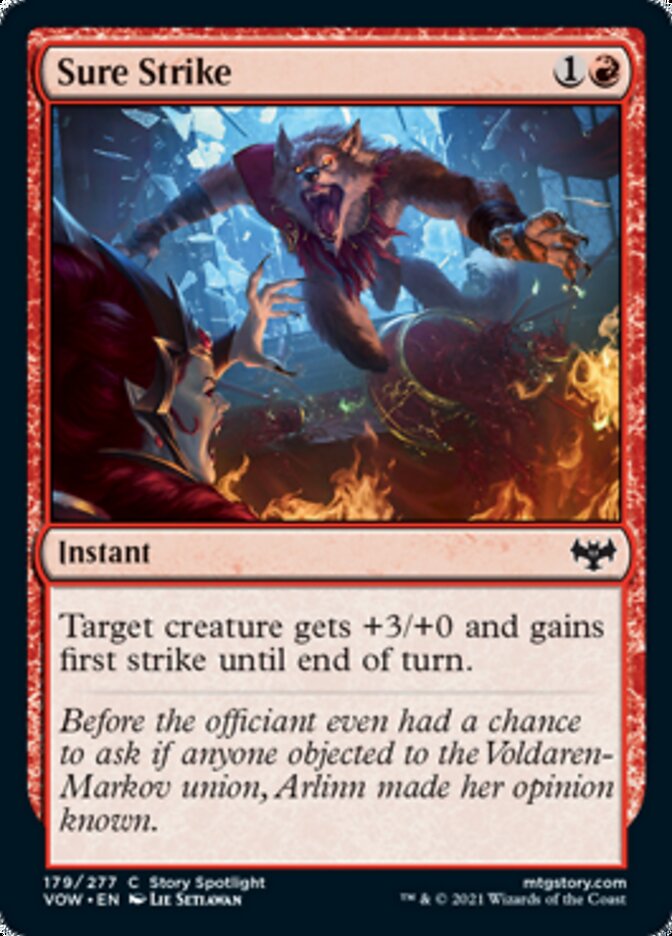 Sure Strike [Innistrad: Crimson Vow] | Good Games North