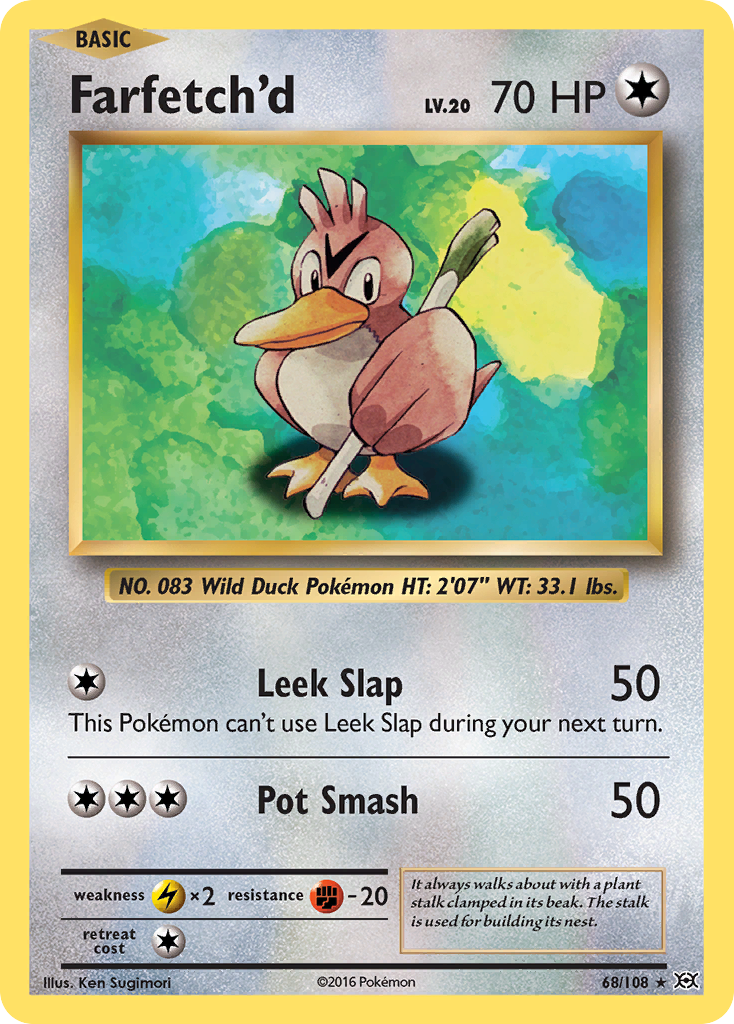 Farfetch'd (68/108) [XY: Evolutions] | Good Games North
