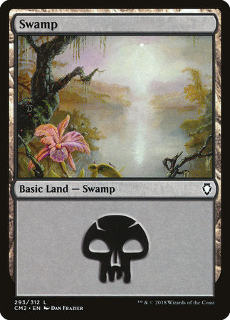 Swamp (293) [Commander Anthology Volume II] | Good Games North
