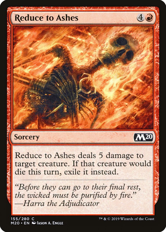 Reduce to Ashes [Core Set 2020] | Good Games North