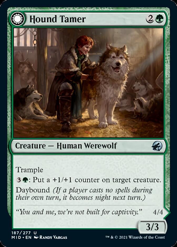 Hound Tamer // Untamed Pup [Innistrad: Midnight Hunt] | Good Games North