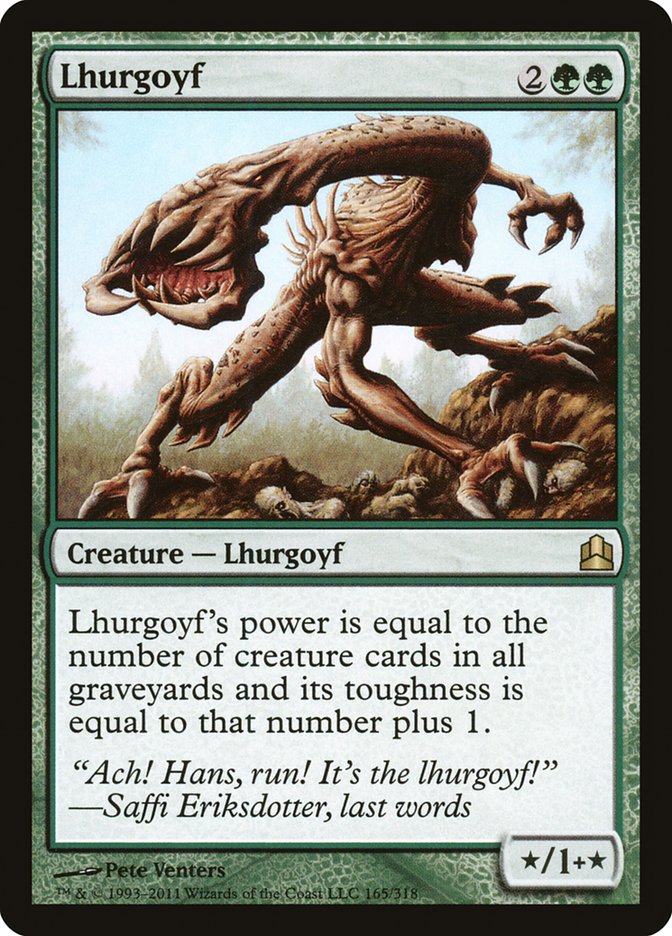 Lhurgoyf [Commander 2011] | Good Games North