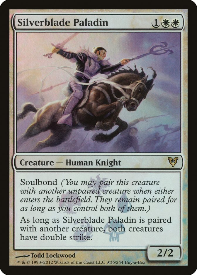 Silverblade Paladin (Buy-A-Box) [Avacyn Restored Promos] | Good Games North