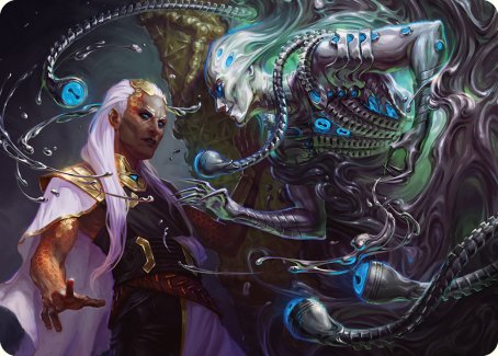 Mirage Mockery Art Card [Phyrexia: All Will Be One Art Series] | Good Games North