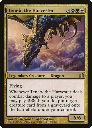 Teneb, the Harvester [Commander 2011] | Good Games North