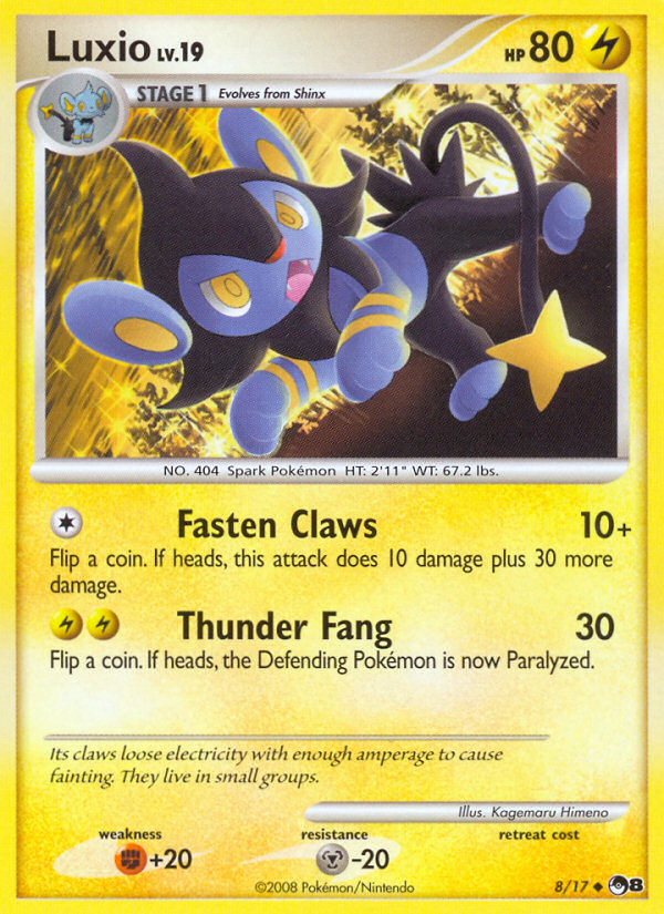 Luxio (8/17) [POP Series 8] | Good Games North