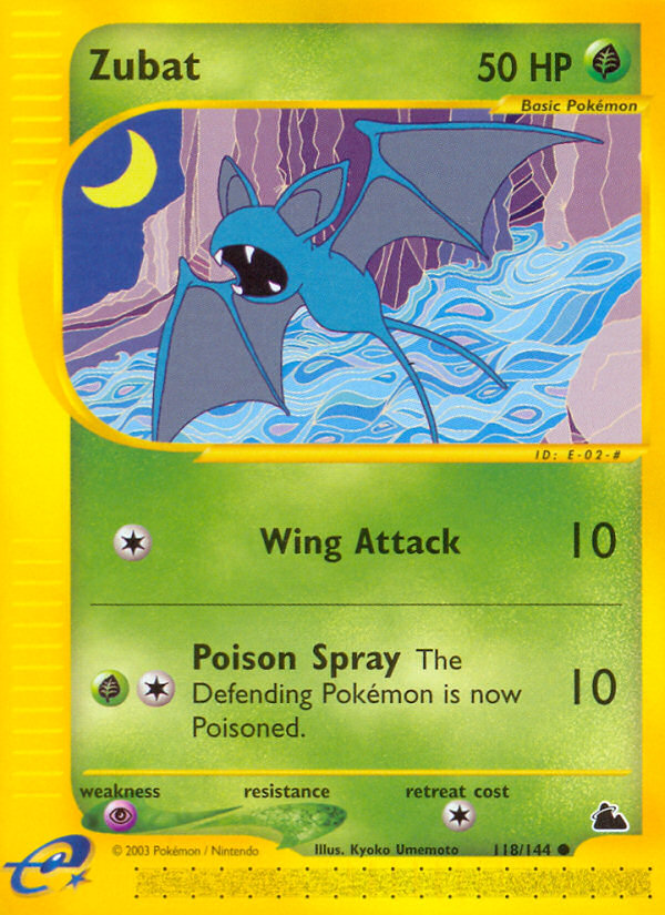 Zubat (118/144) [Skyridge] | Good Games North