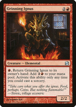 Grinning Ignus [Modern Masters] | Good Games North
