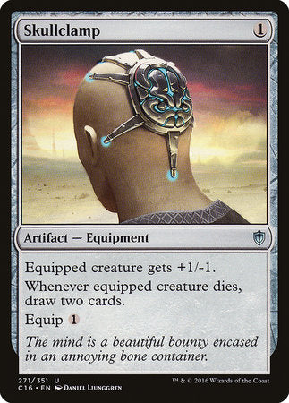 Skullclamp [Commander 2016] | Good Games North