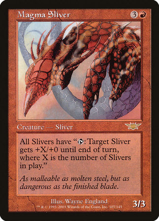 Magma Sliver [Legions] | Good Games North
